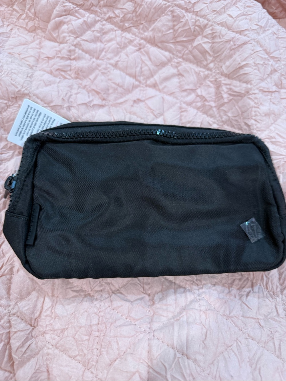 lululemon athletica Black Zippered Toiletry Pouch